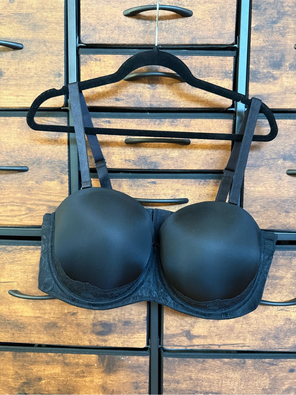 torrid NWOT Black Strapless/Convertible Underwire Push-Up Bra